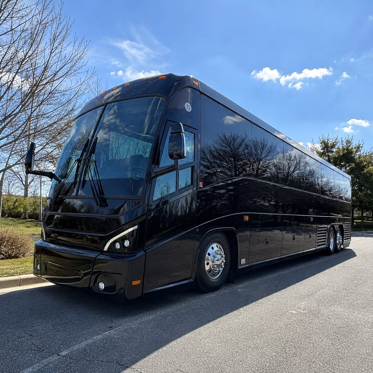 bus rental options for pearland trips