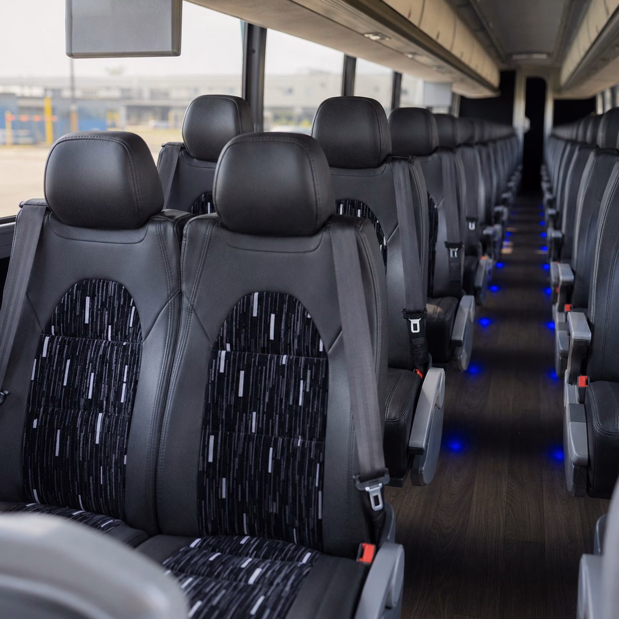 charter bus rentals for ellington field jrb personnel movements from pearland