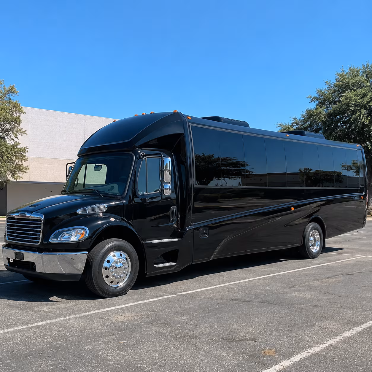 how the type of bus you choose changes the price in pearland texas