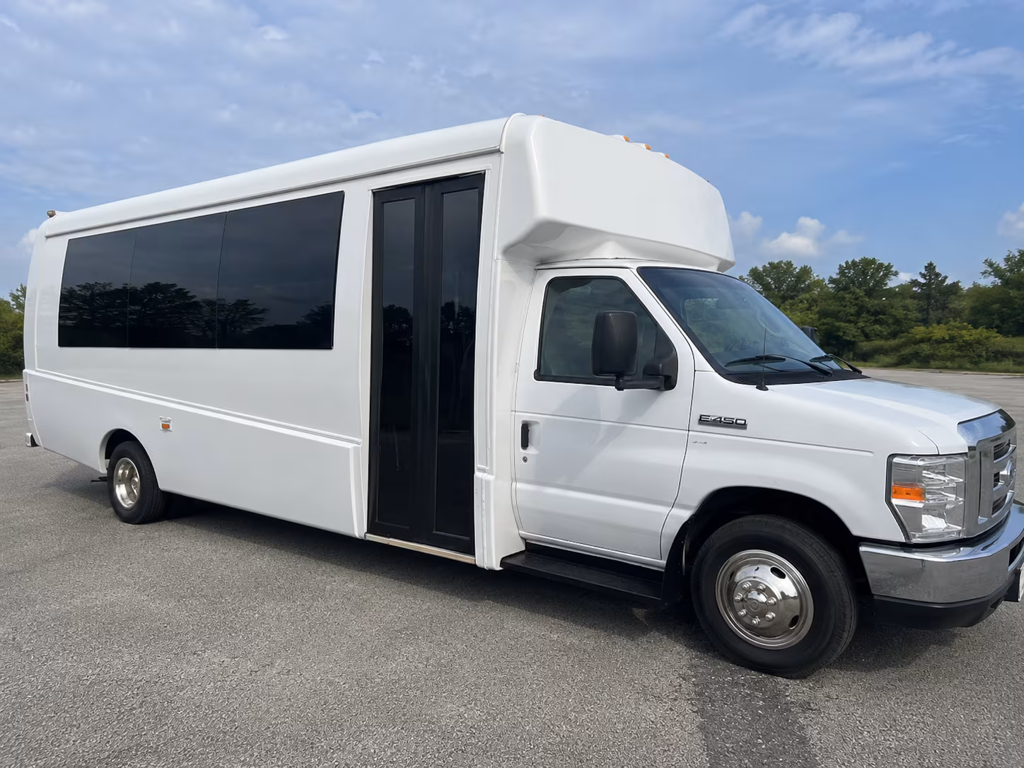 pearland party bus booking step 1