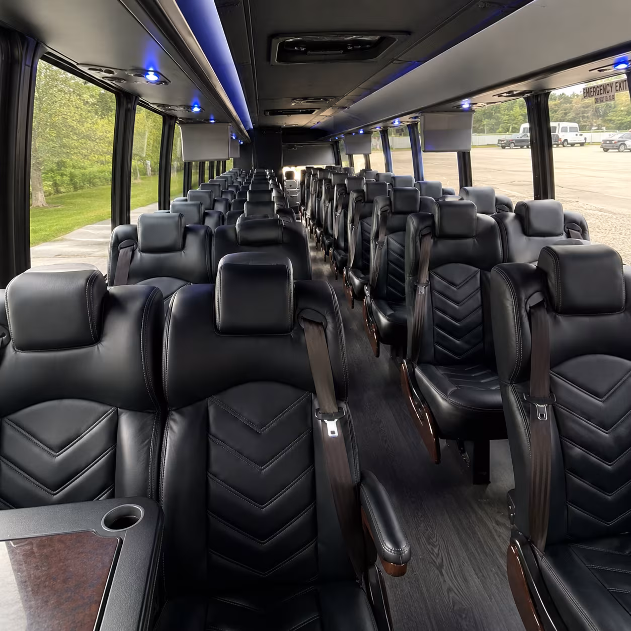 pearland religious group transportation onboard seating
