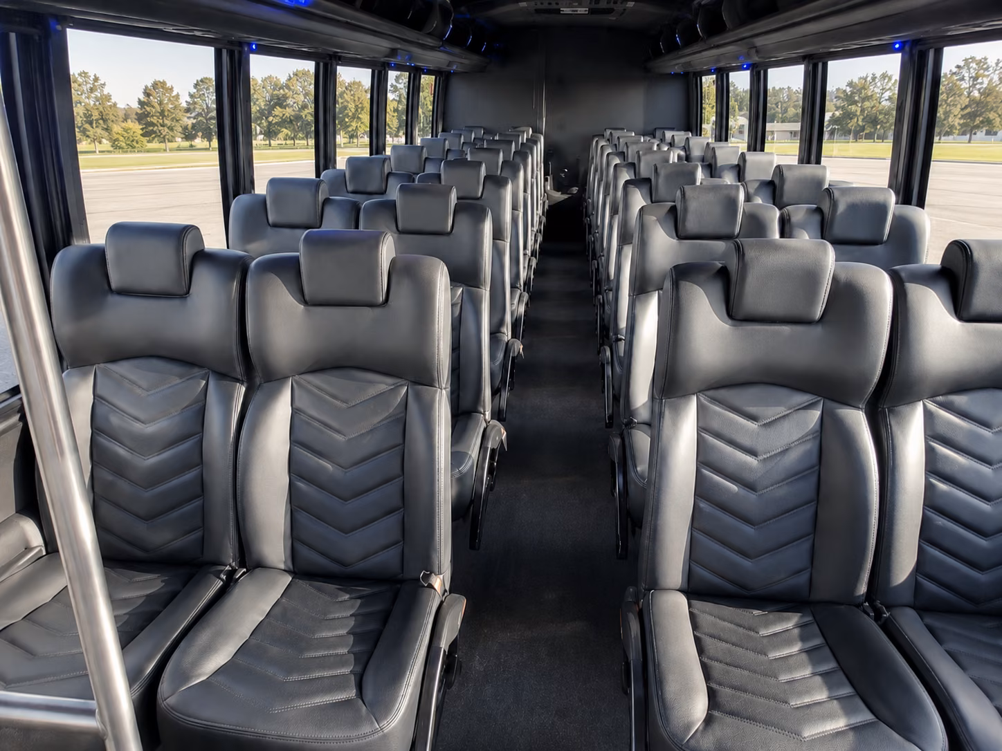 pearland school event transportation onboard seating