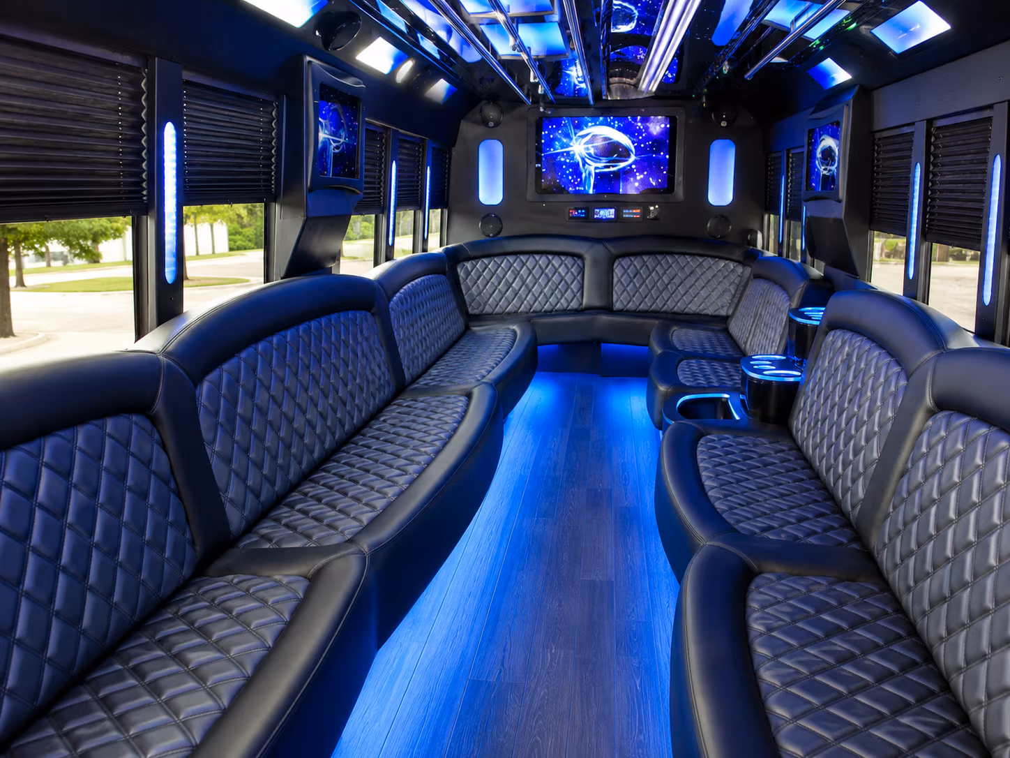 pearland sporting event party bus rental