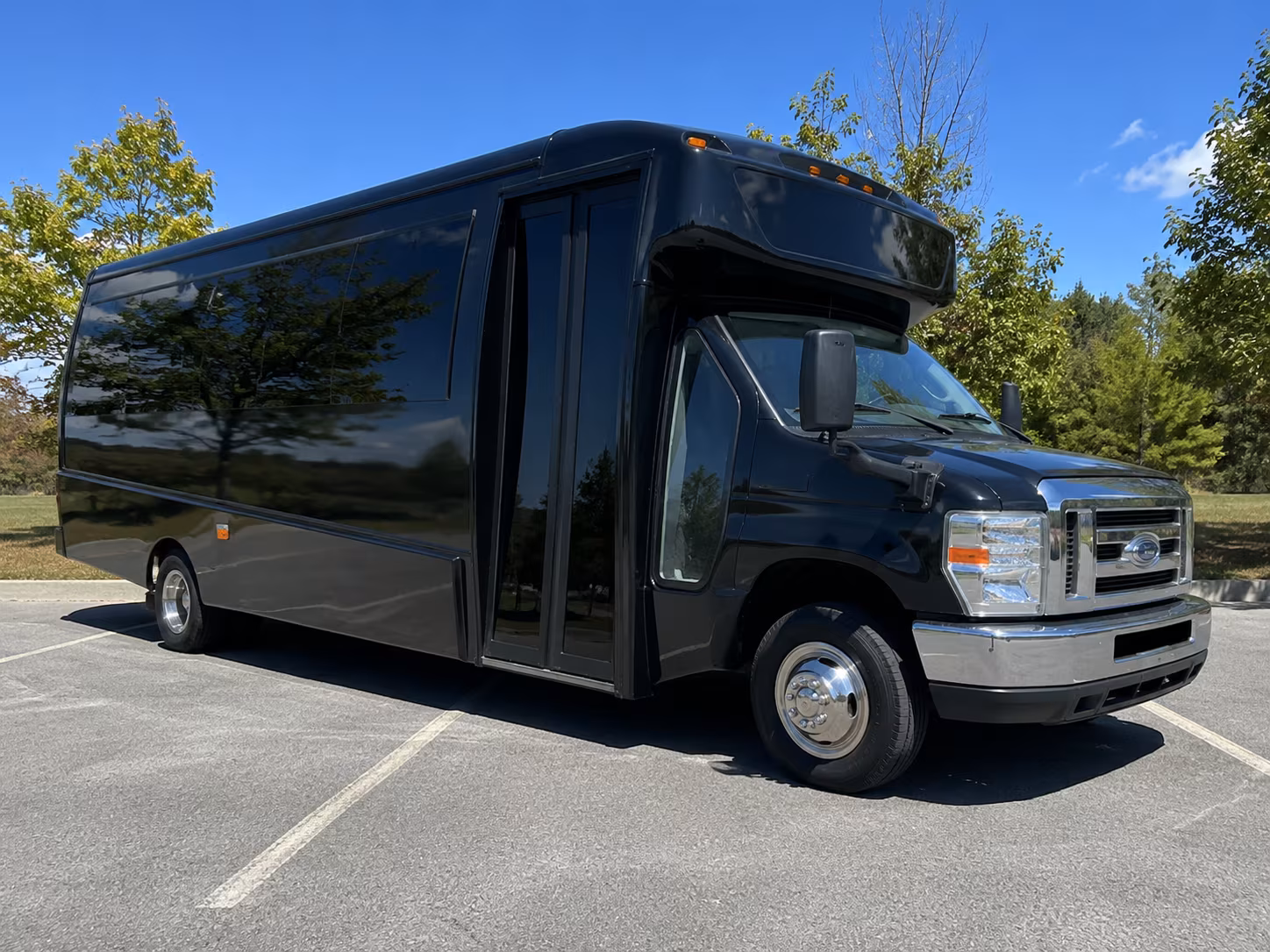 texas city timely charter buses for texas city wedding guests